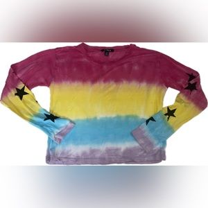 Flowers By Zoe Tie Dye Girls Top